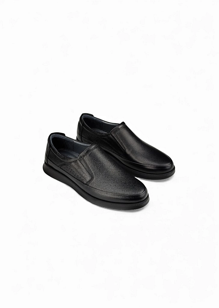 کفش چرم طبیعی طبی مردانه S3012
