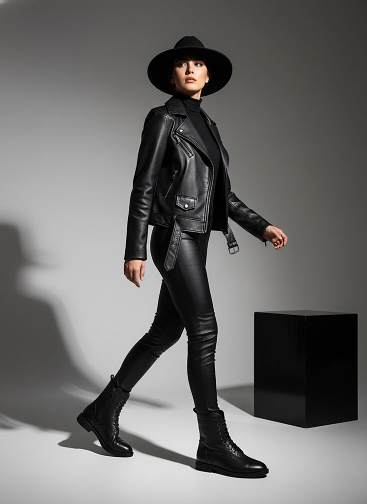 نیم بوت چرم اسپرت WS4028