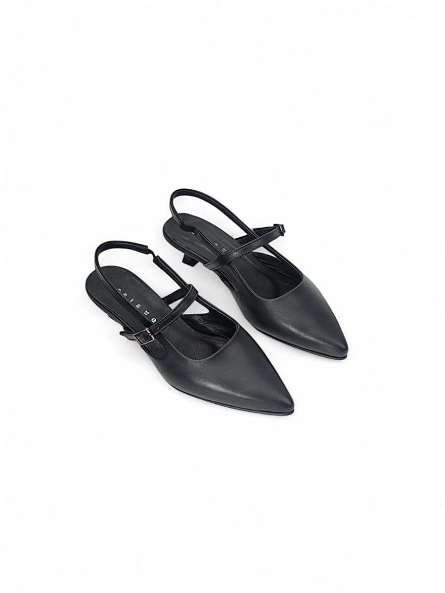 کفش چرم مجلسی زنانه WS73004