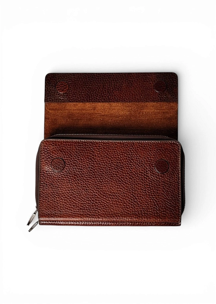 کیف پاسپورتی مردانه چرم b4003