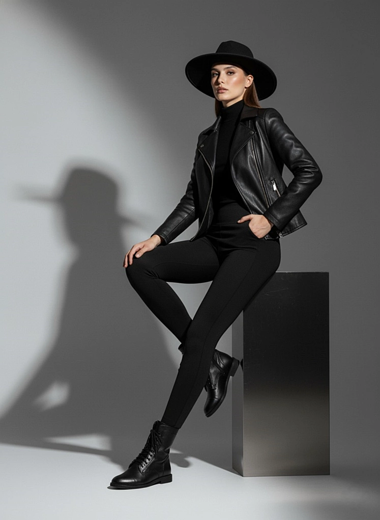 نیم بوت چرم اسپرت WS4028