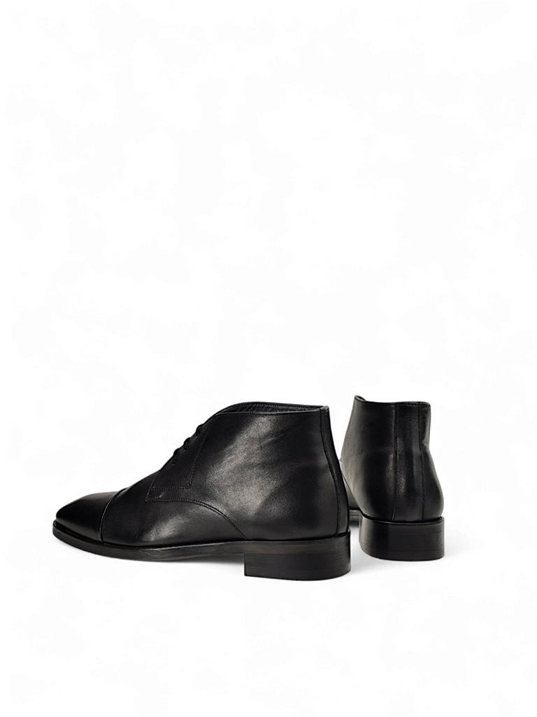 بوت چرم مردانه S4049 بوت چرم مردانه S4049