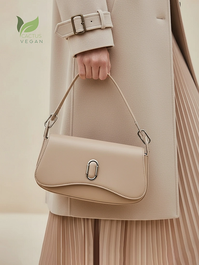 کیف چرم طبیعی زنانه دست دوز