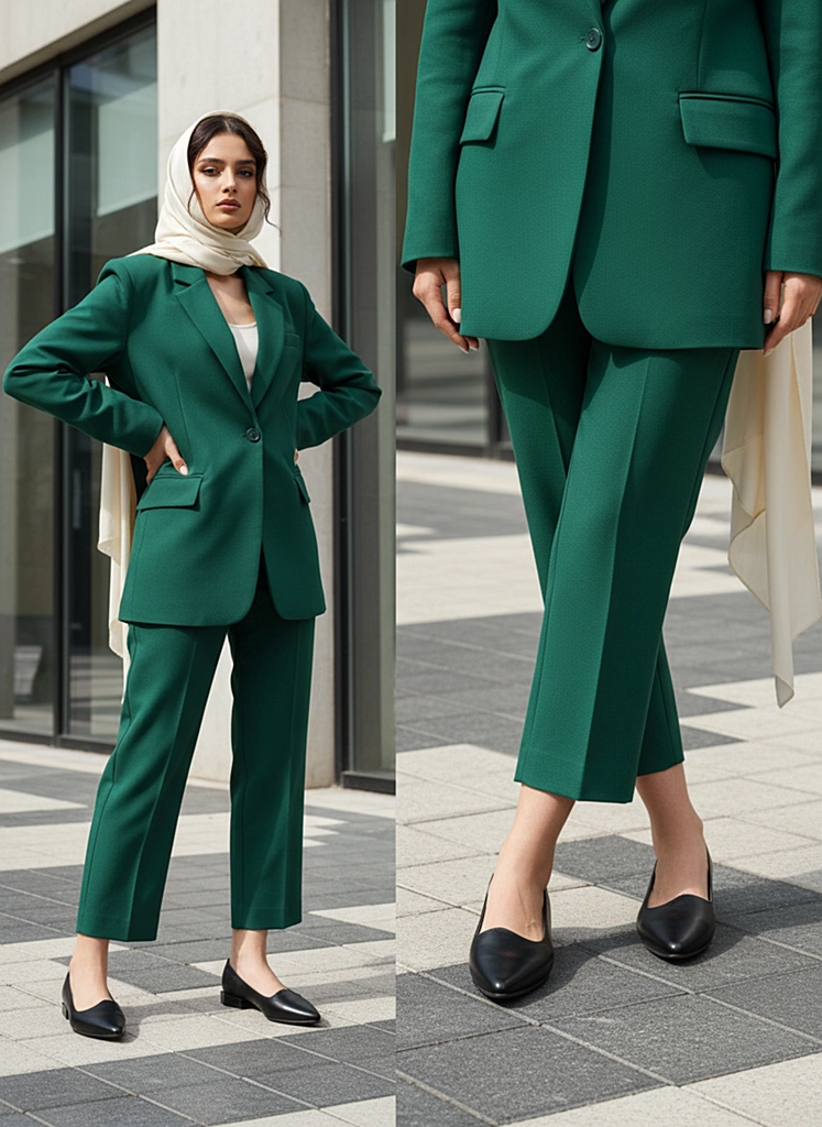 کفش چرم زنانه WS1047