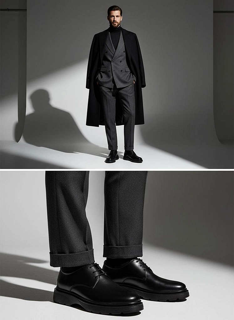 کفش چرم مردانه S2047