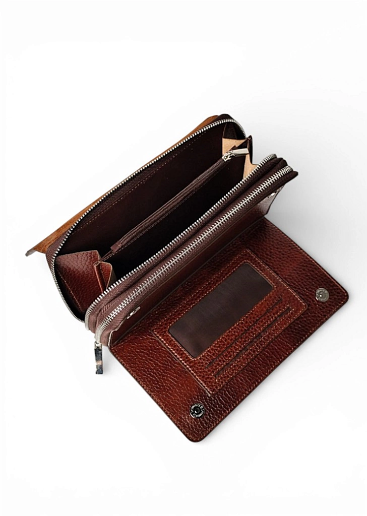 کیف پاسپورتی مردانه چرم b4003