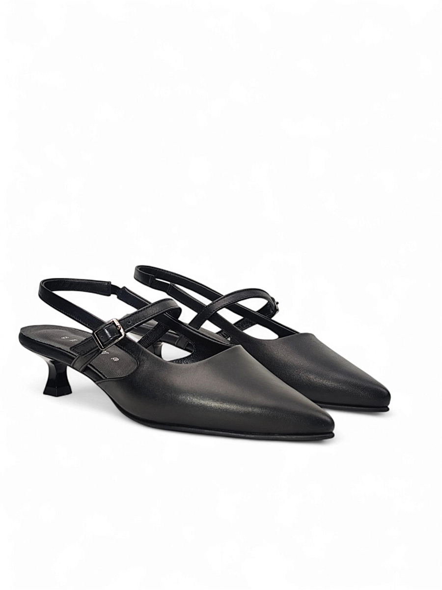 کفش چرم مجلسی زنانه WS73004
