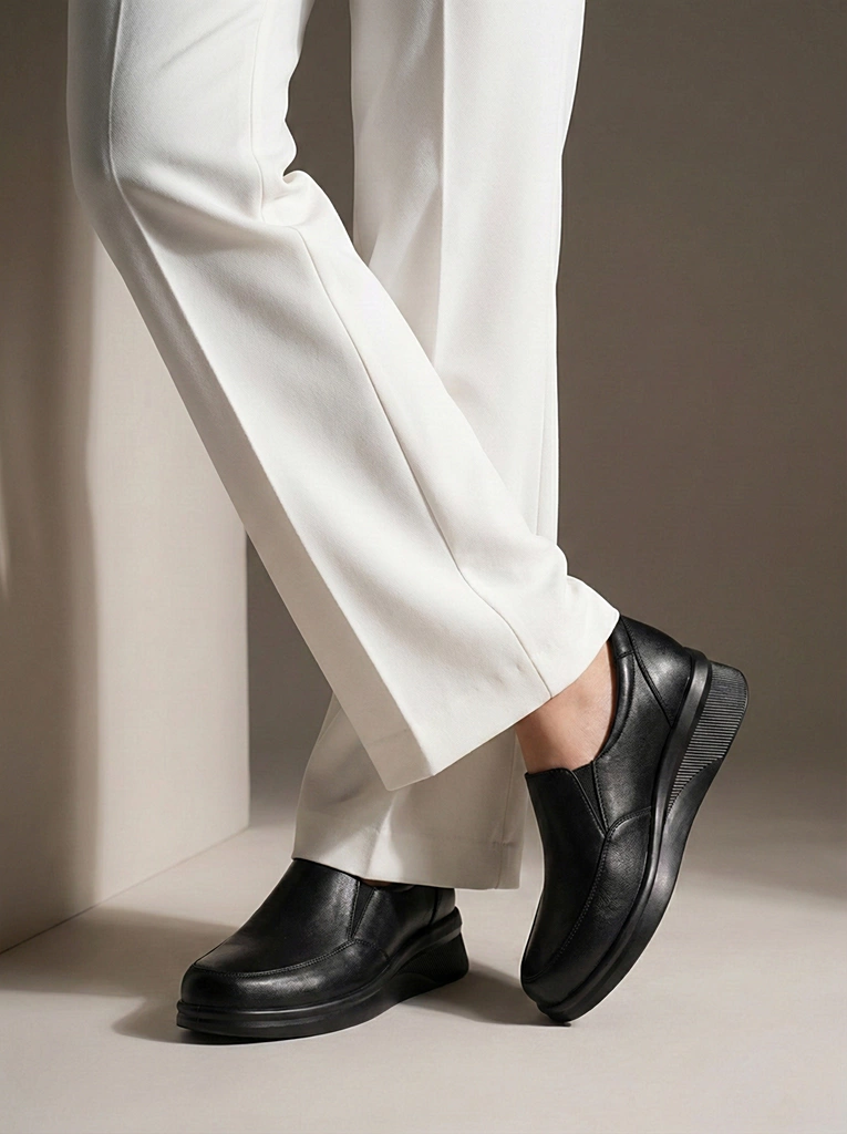 کفش طبی چرم زنانه Ws3004