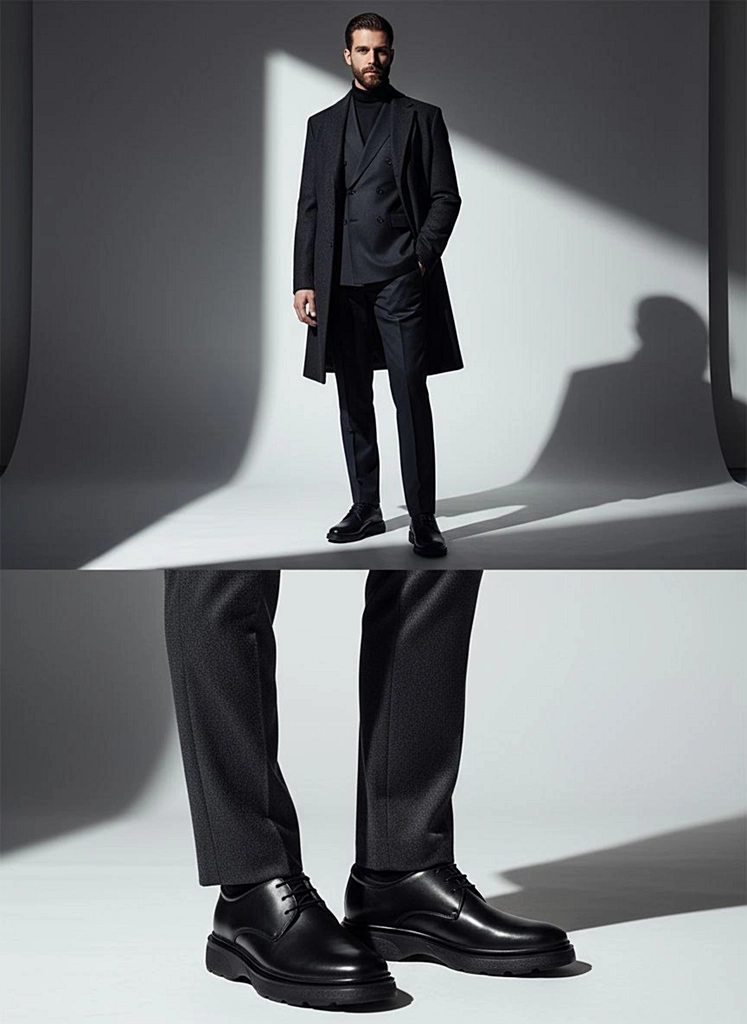 کفش چرم مردانه S2047