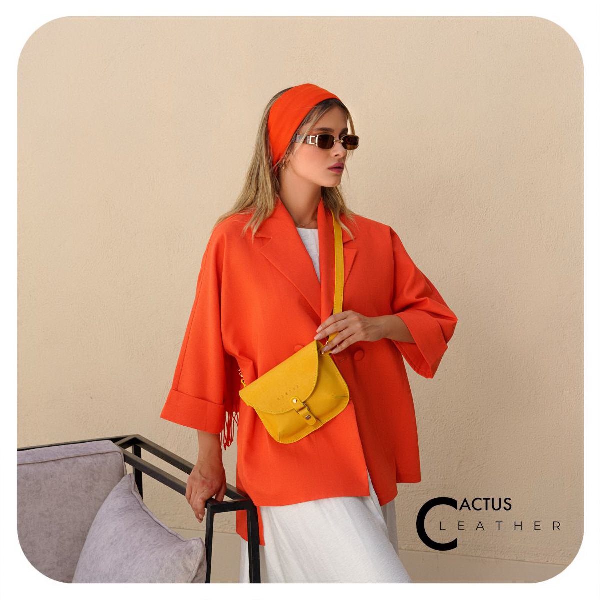 کیف کمری چرم دخترانه 6001