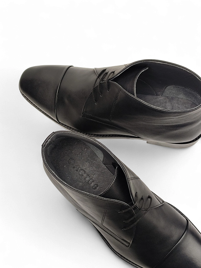 بوت چرم مردانه S4049 بوت چرم مردانه S4049