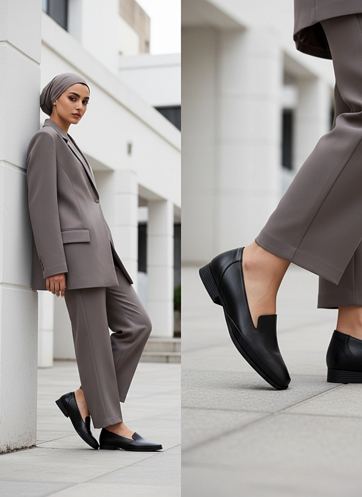 کفش چرم زنانه WS1065