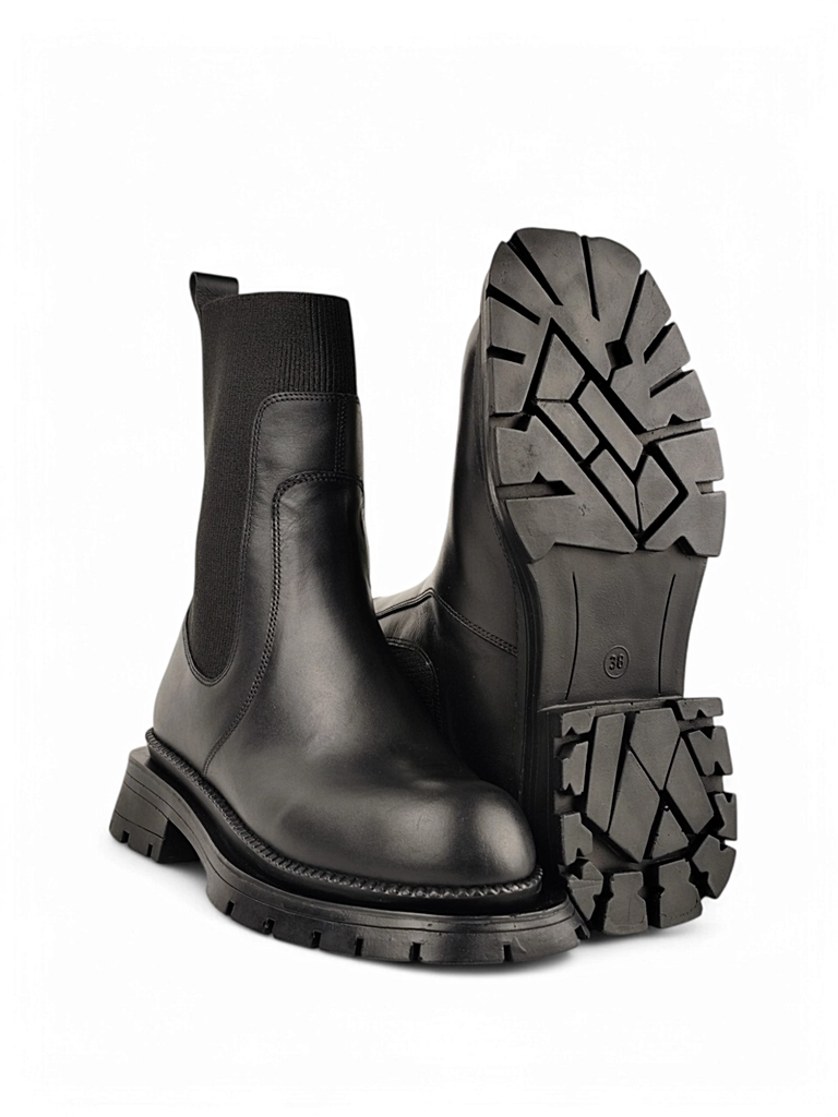 بوت چرم زنانه WS4077