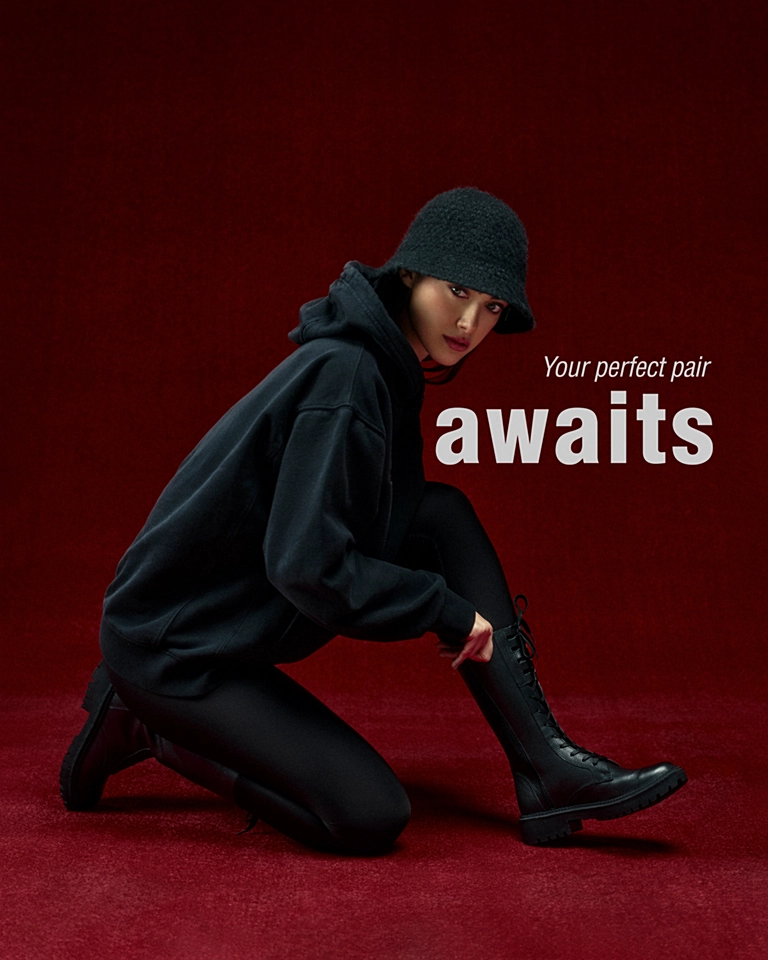 بوت بلند چرم طبیعی کد 425