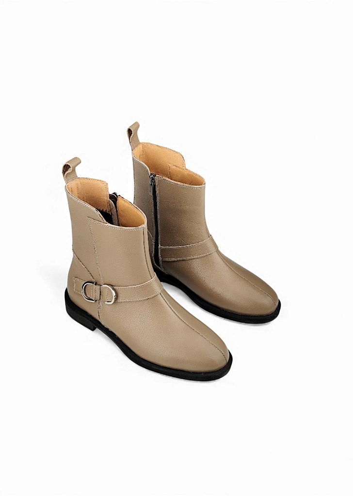 نیم بوت زنانه چرم ws4069