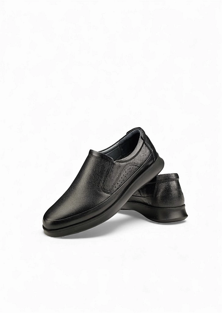 کفش چرم طبیعی طبی مردانه S3012