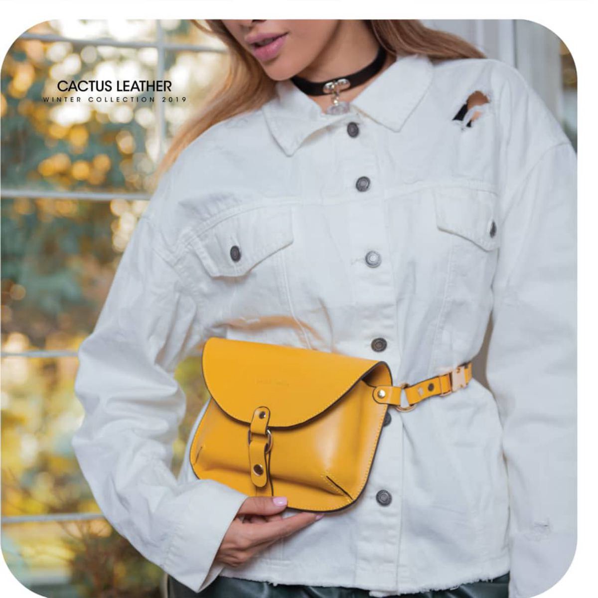 کیف کمری چرم دخترانه 6001