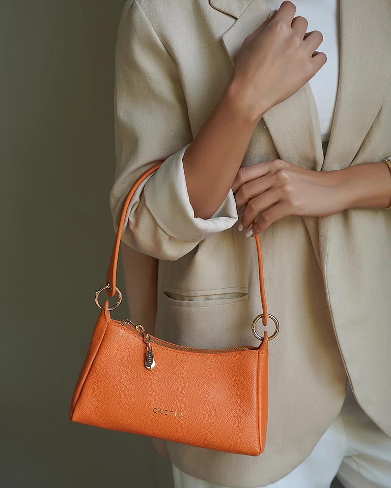 کیف چرم طبیعی زنانه دست دوز