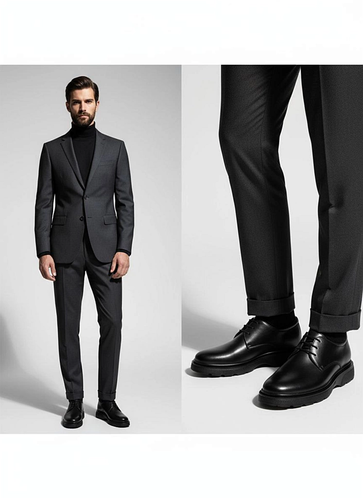 کفش چرم مردانه S2047