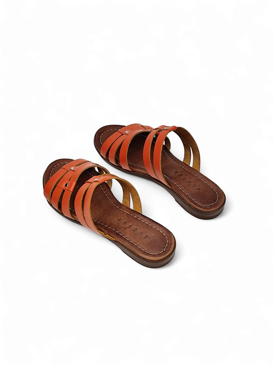 صندل چرم زنانه ws51008