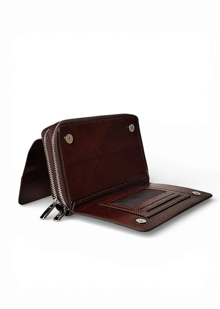 کیف پاسپورتی مردانه چرم b4003