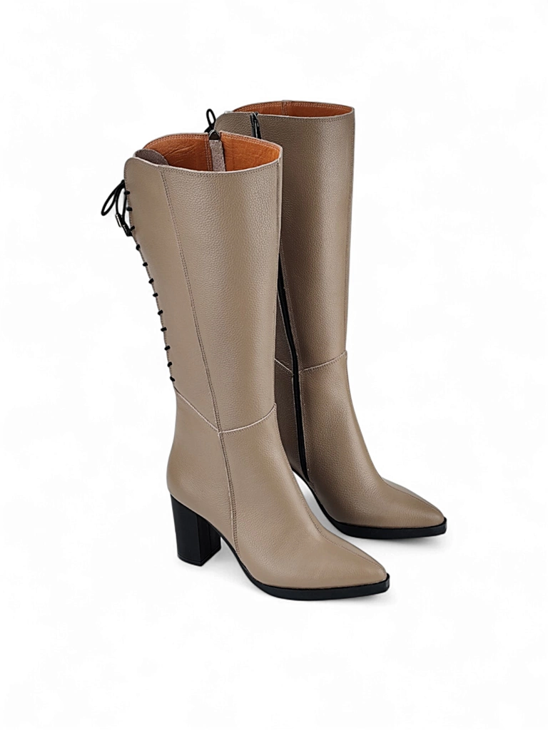 بوت بلند چرم زنانه ws4060