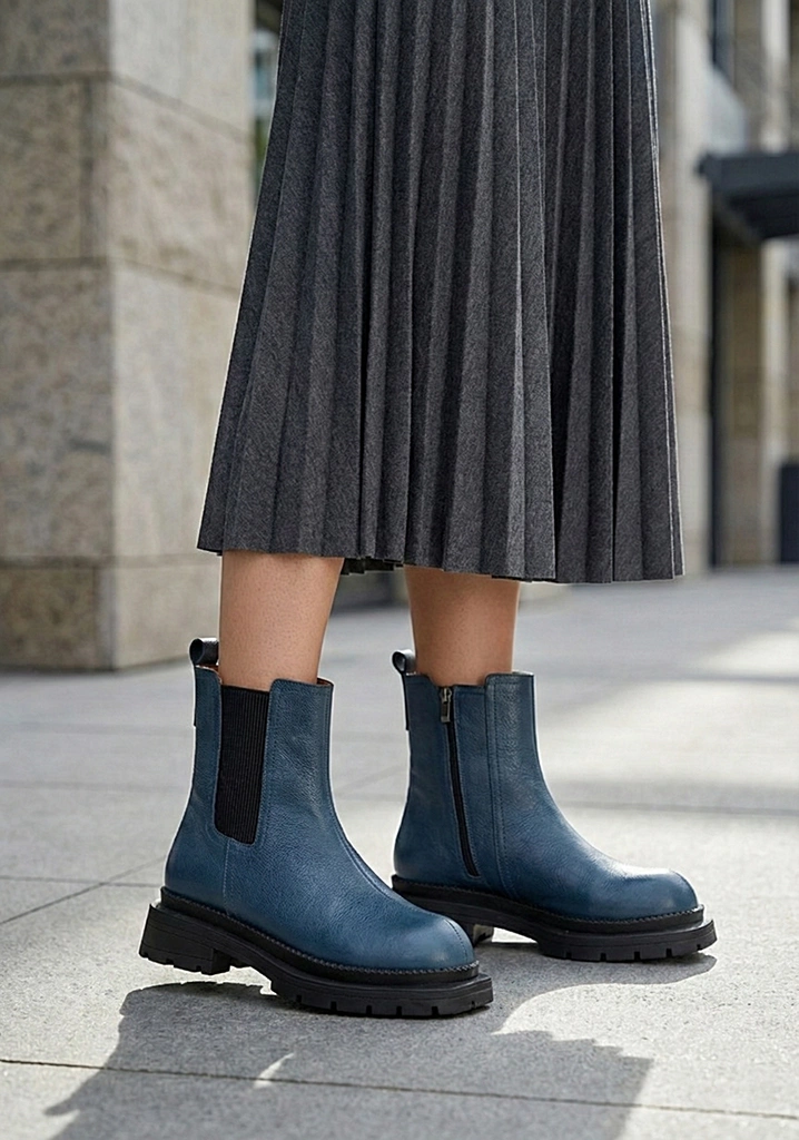 بوت چرم زنانه WS4067